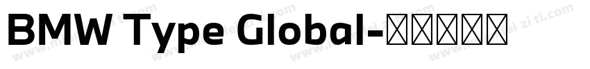 BMW Type Global字体转换